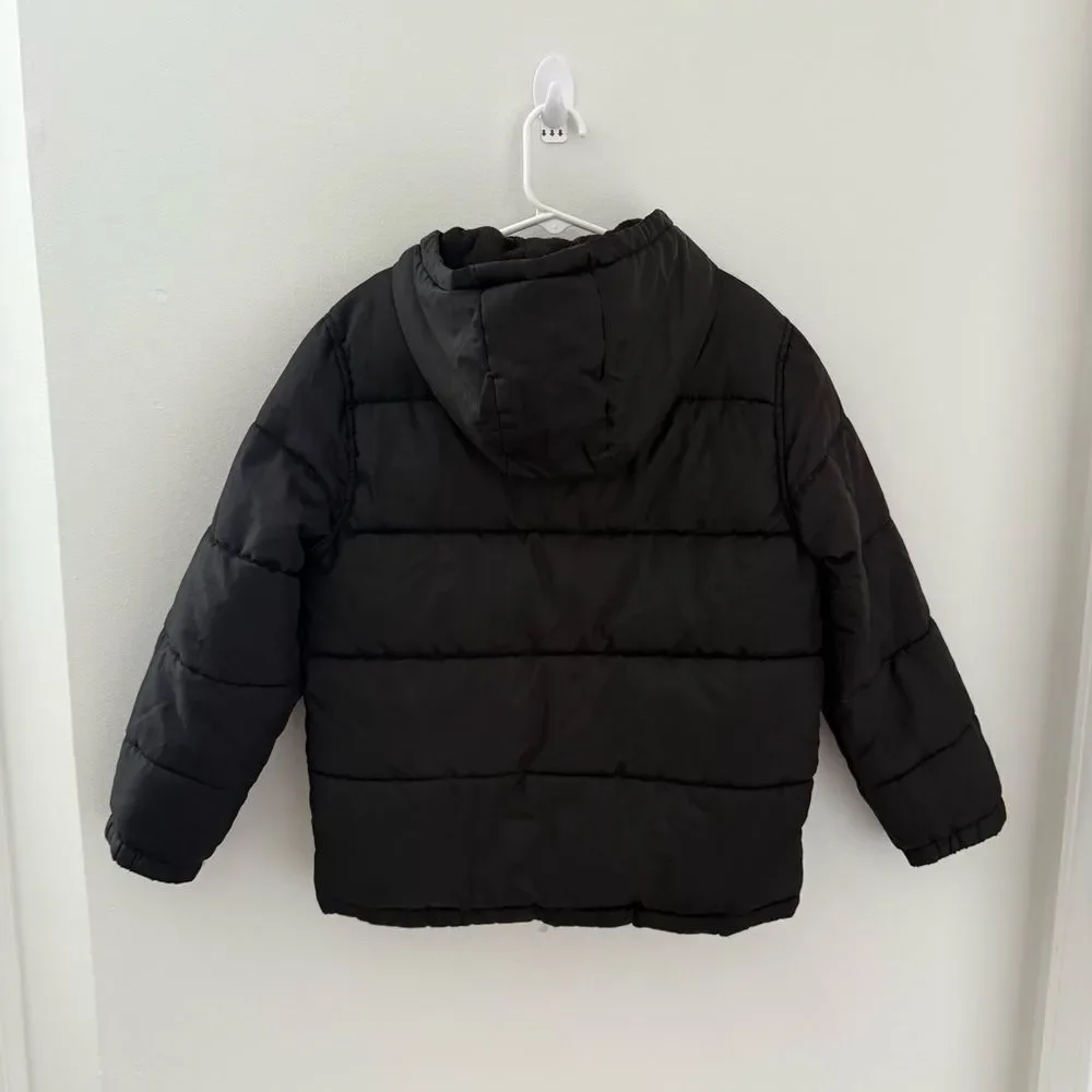 Old Navy Puffer Coat Winter Jacket Snow Ski 6/7 Kids Boys Girls Unisex Black